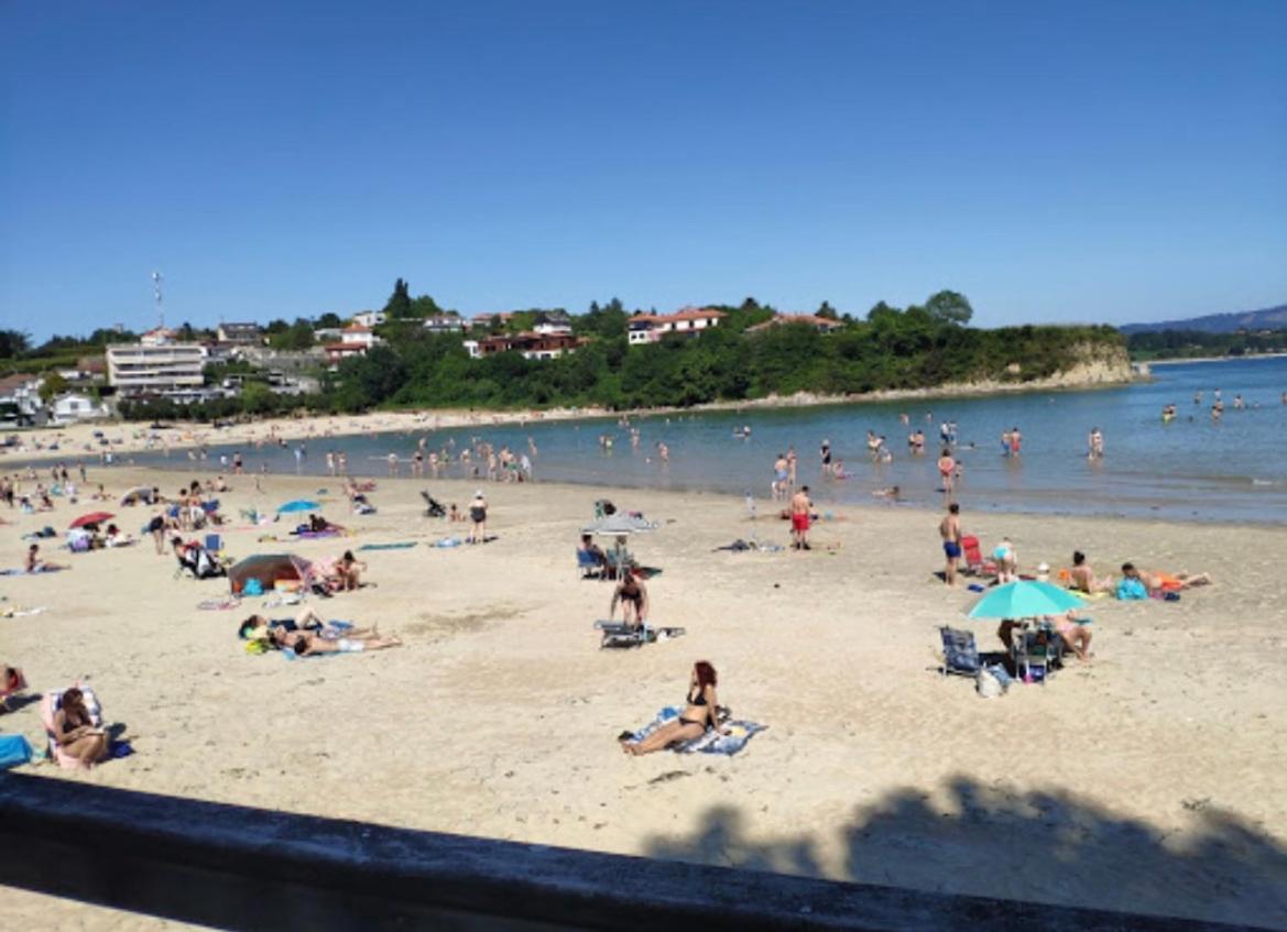 Apartamento Con Terraza,2 Min De La Playa, Ares Bagian luar foto
